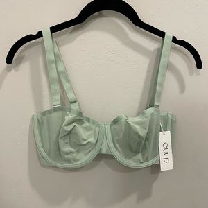 Cuup Balconette Bra Celadon 34E